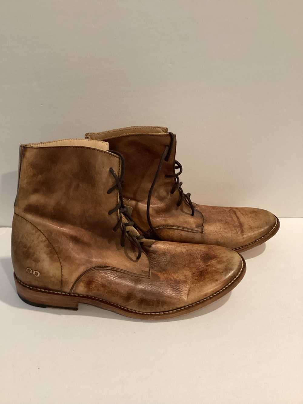 Bed Stu Cobbler Series  Boots Genuine Leather Goodyear Welt Size 11  Brown NWT